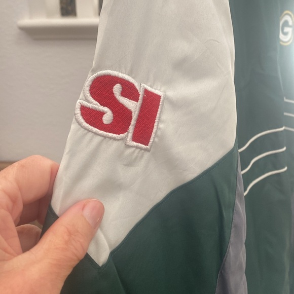 Green Bay Packers Sports Illustrated Windbreaker. XXL NWOT - Picture 3 of 7